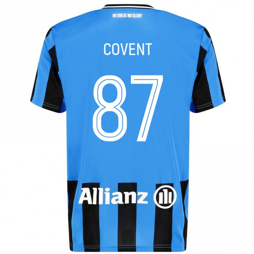 Vyrai Jorijn Covent #87 Dangaus Mėlyna Juoda Namų Marškinėliai 2024/25 T-Shirt