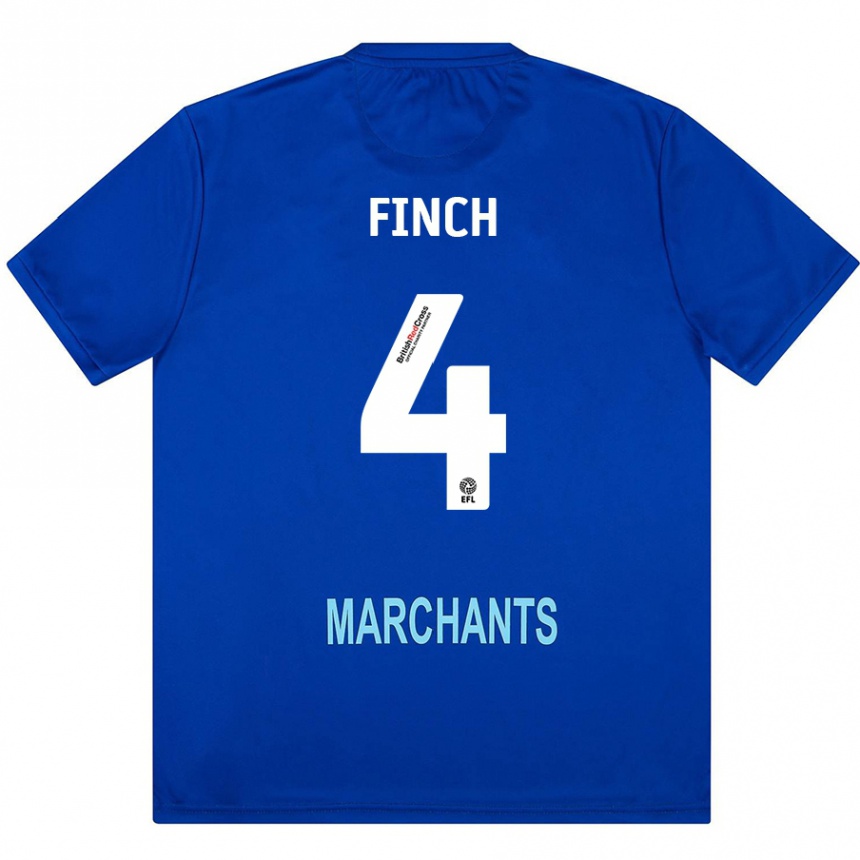 Vyrai Holly Finch #4 Žalia Išvykos Marškinėliai 2024/25 T-Shirt