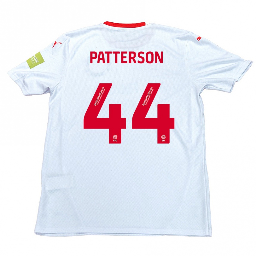 Vyrai Phoenix Patterson #44 Baltas Išvykos Marškinėliai 2024/25 T-Shirt