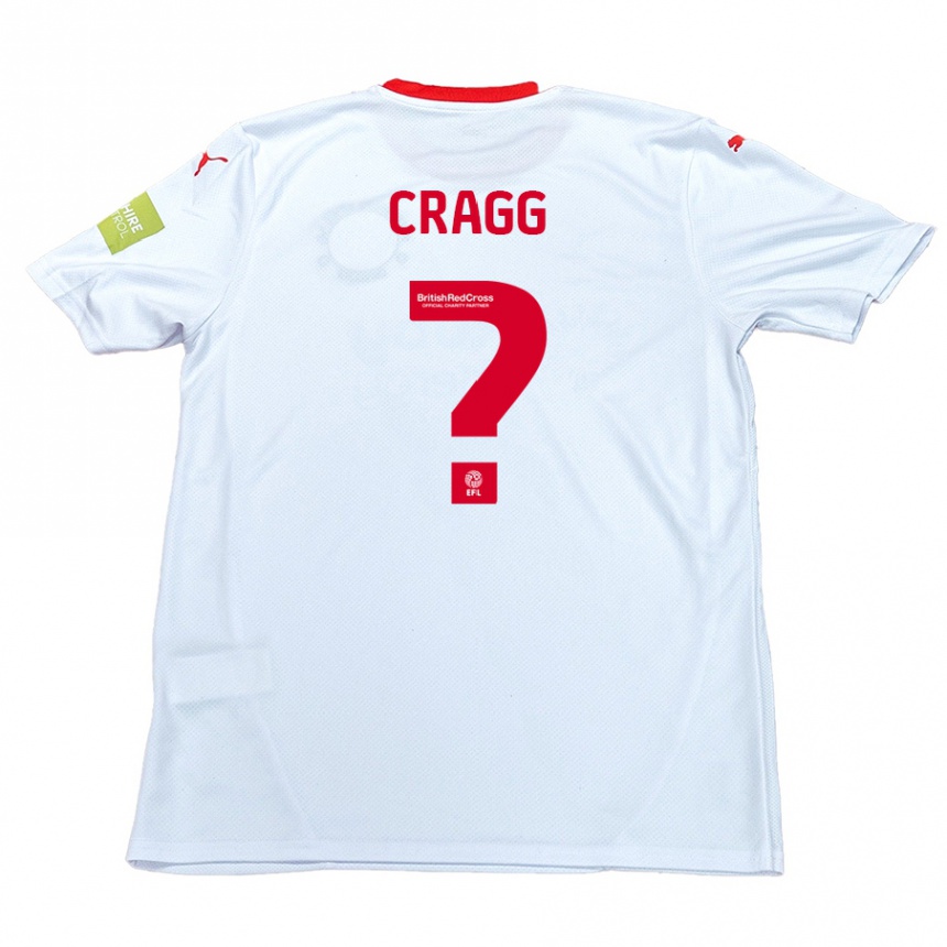 Vyrai Rio Cragg #0 Baltas Išvykos Marškinėliai 2024/25 T-Shirt