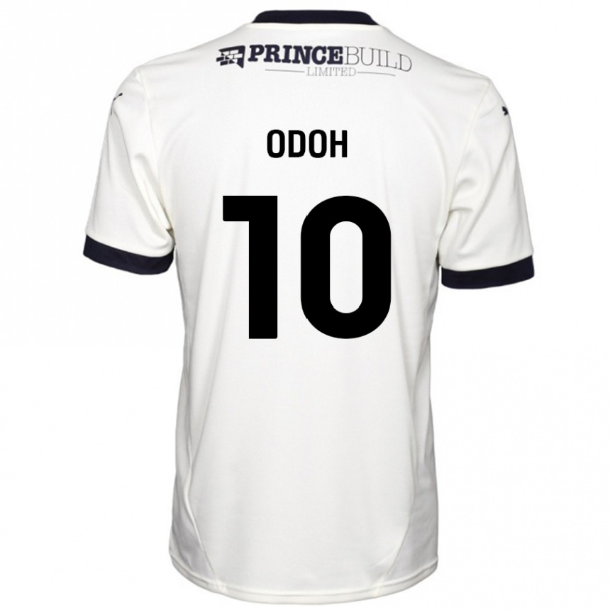 Vyrai Abraham Odoh #10 Ne Balta Juoda Išvykos Marškinėliai 2024/25 T-Shirt