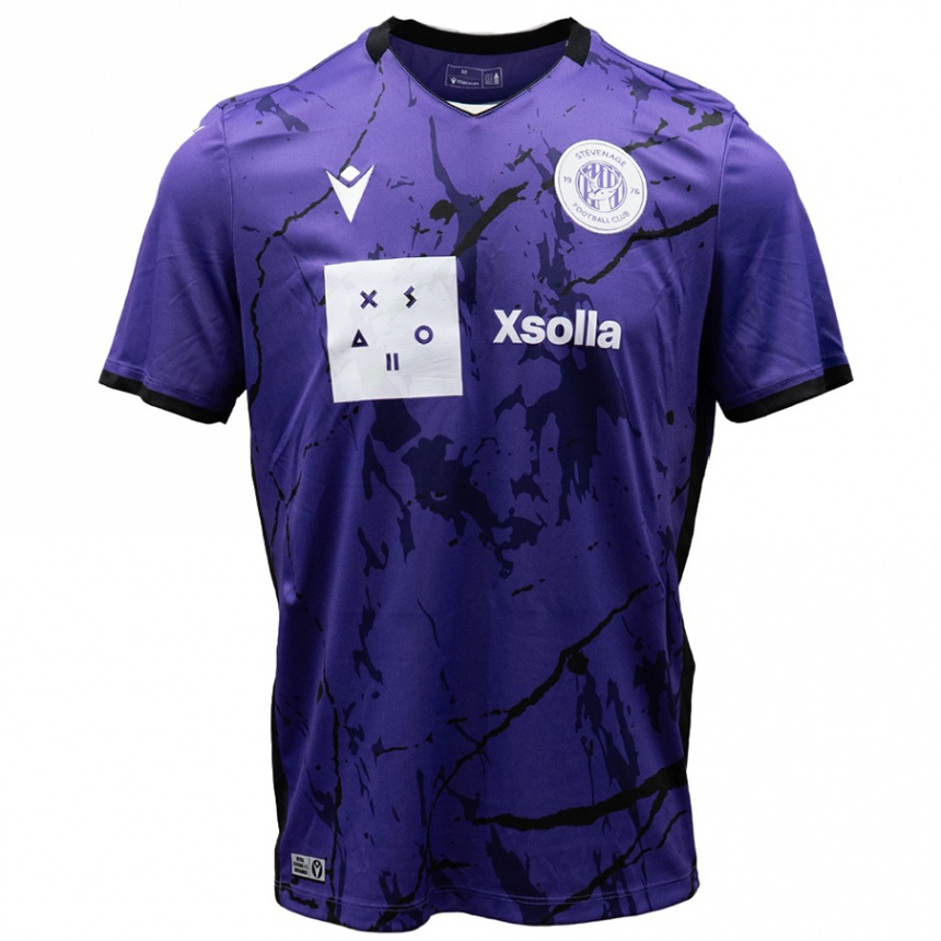 Vyrai Eli King #0 Violetinė Išvykos Marškinėliai 2024/25 T-Shirt