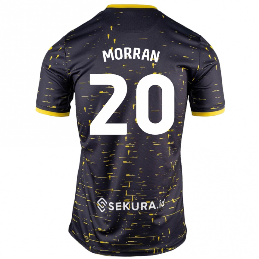 Vyrai Eloise Morran #20 Juoda Geltona Išvykos Marškinėliai 2024/25 T-Shirt