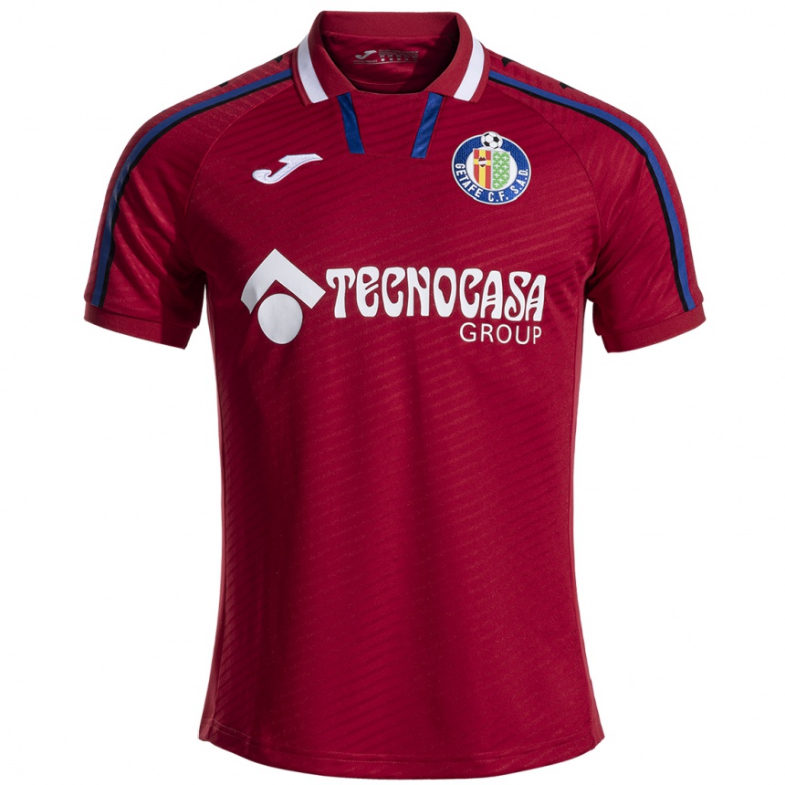 Vyrai Carles Pérez #17 Tamsiai Raudona Išvykos Marškinėliai 2024/25 T-Shirt