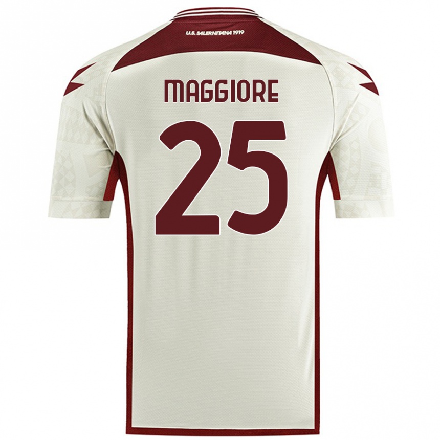 Vyrai Giulio Maggiore #25 Kreminė Spalva Išvykos Marškinėliai 2024/25 T-Shirt