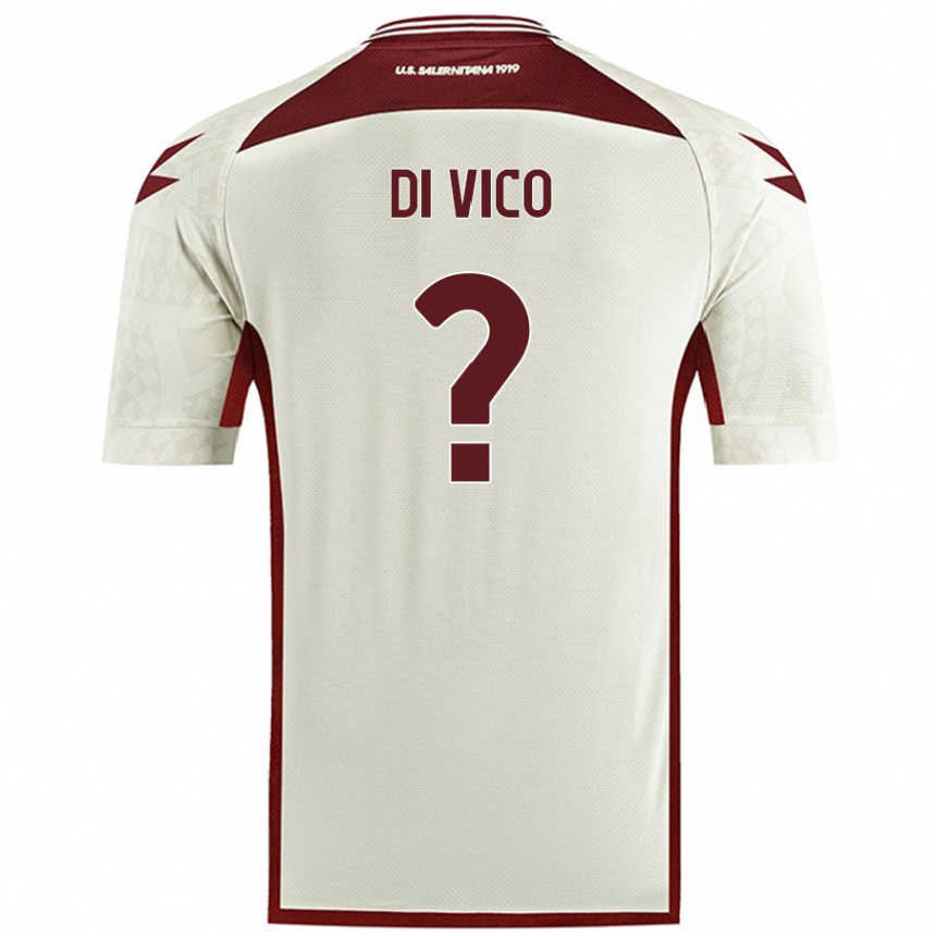 Vyrai Rocco Di Vico #0 Kreminė Spalva Išvykos Marškinėliai 2024/25 T-Shirt