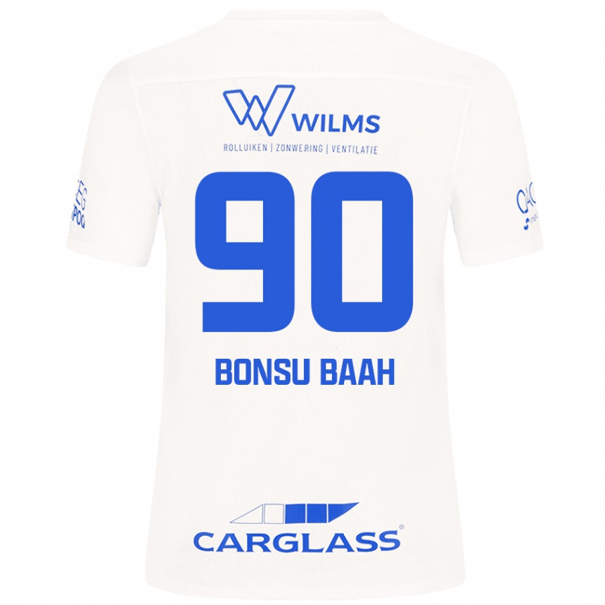 Vyrai Christopher Bonsu Baah #90 Baltas Išvykos Marškinėliai 2024/25 T-Shirt