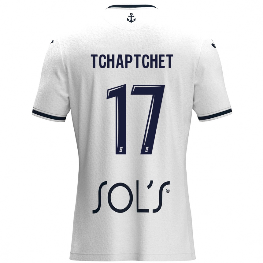 Vyrai Chanel Tchaptchet #17 Balta Tamsiai Mėlyna Išvykos Marškinėliai 2024/25 T-Shirt