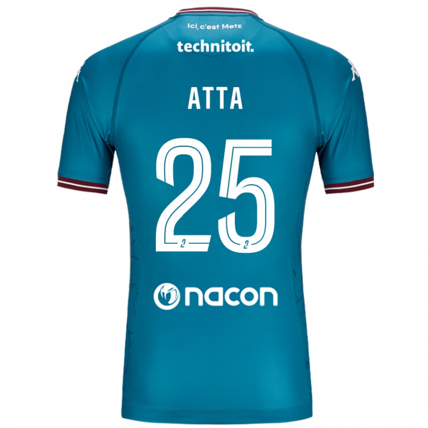 Vyrai Arthur Atta #25 Bleu Benzinas Išvykos Marškinėliai 2024/25 T-Shirt