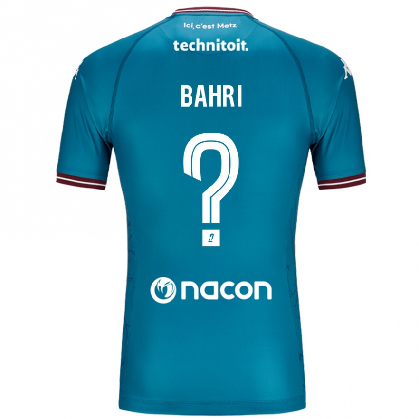 Vyrai Wassim Bahri #0 Bleu Benzinas Išvykos Marškinėliai 2024/25 T-Shirt