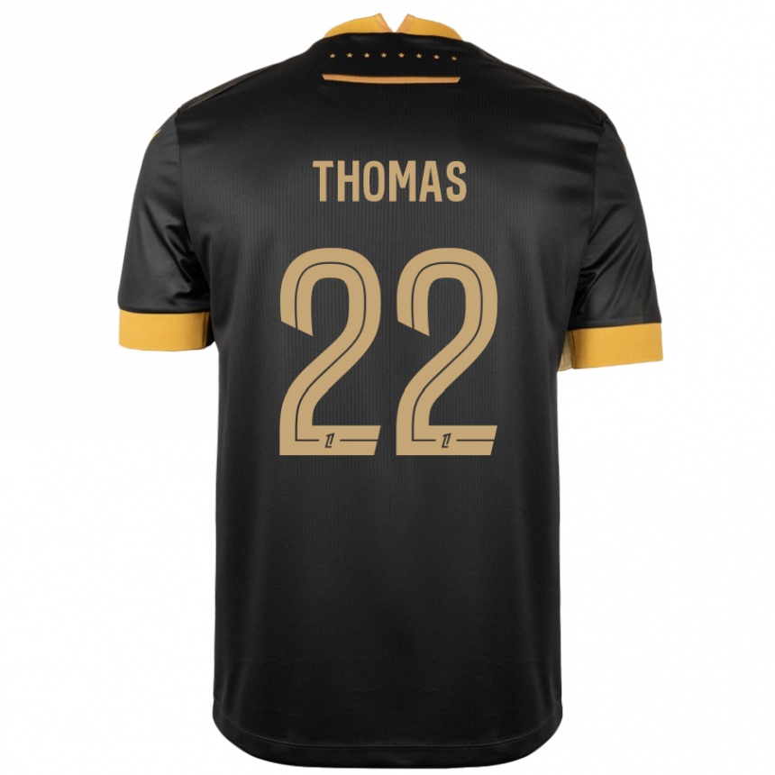 Vyrai Sorba Thomas #22 Juoda Ruda Išvykos Marškinėliai 2024/25 T-Shirt