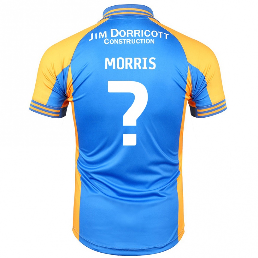 Moteriškas Cammron Morris #0 Mėlynas Gintaras Namų Marškinėliai 2024/25 T-Shirt