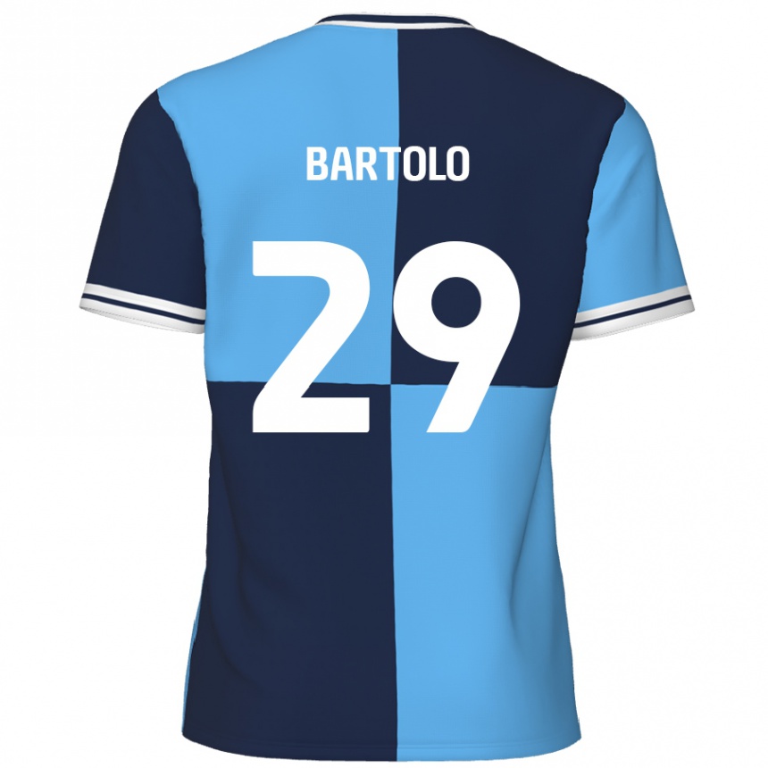 Moteriškas Jaiden Bartolo #29 Dangaus Mėlyna Tamsiai Mėlyna Namų Marškinėliai 2024/25 T-Shirt