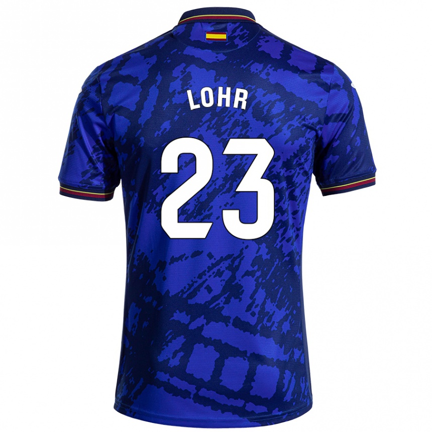 Moteriškas Luca Lohr #23 Tamsesnė Mėlyna Namų Marškinėliai 2024/25 T-Shirt