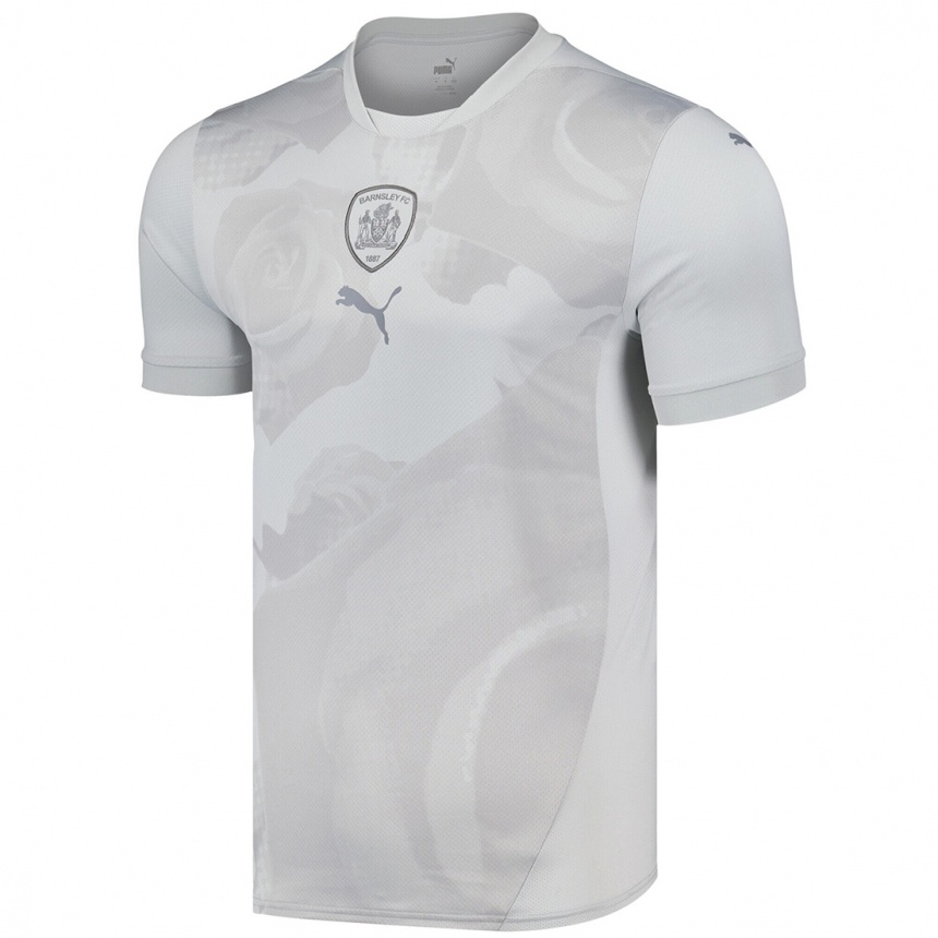 Moteriškas Conor Hourihane #14 Sidabrinė Pilka Išvykos Marškinėliai 2024/25 T-Shirt