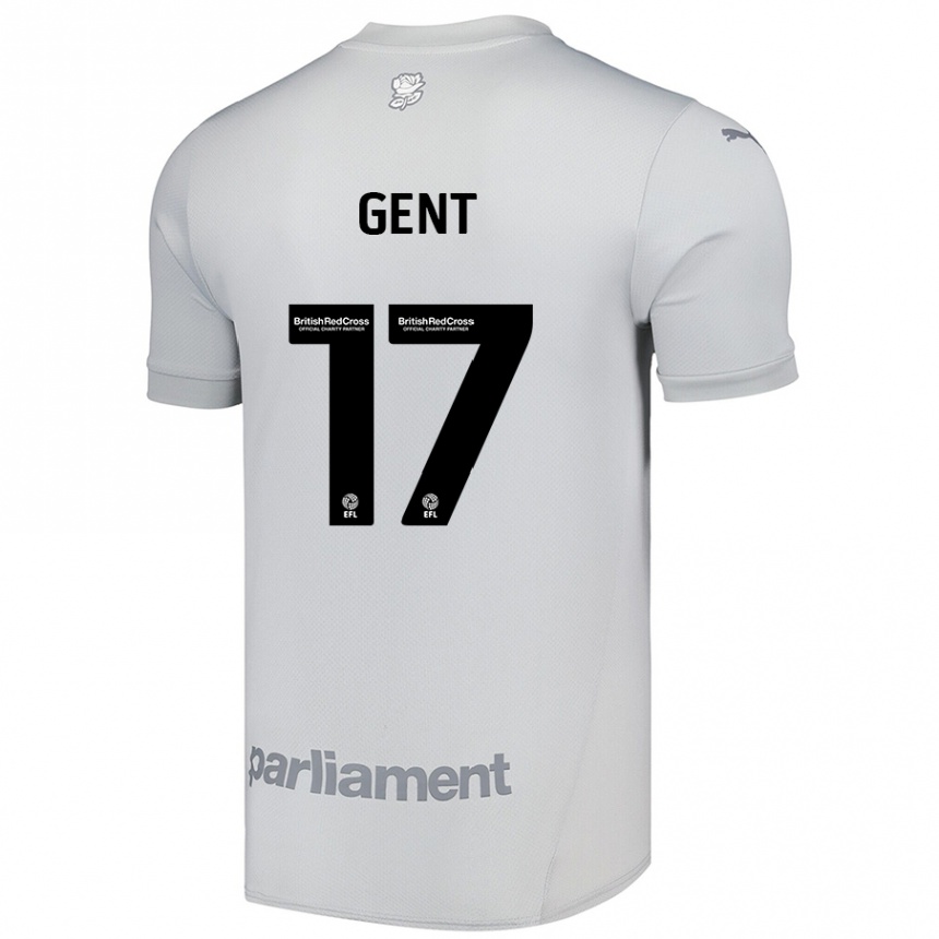 Moteriškas Georgie Gent #17 Sidabrinė Pilka Išvykos Marškinėliai 2024/25 T-Shirt