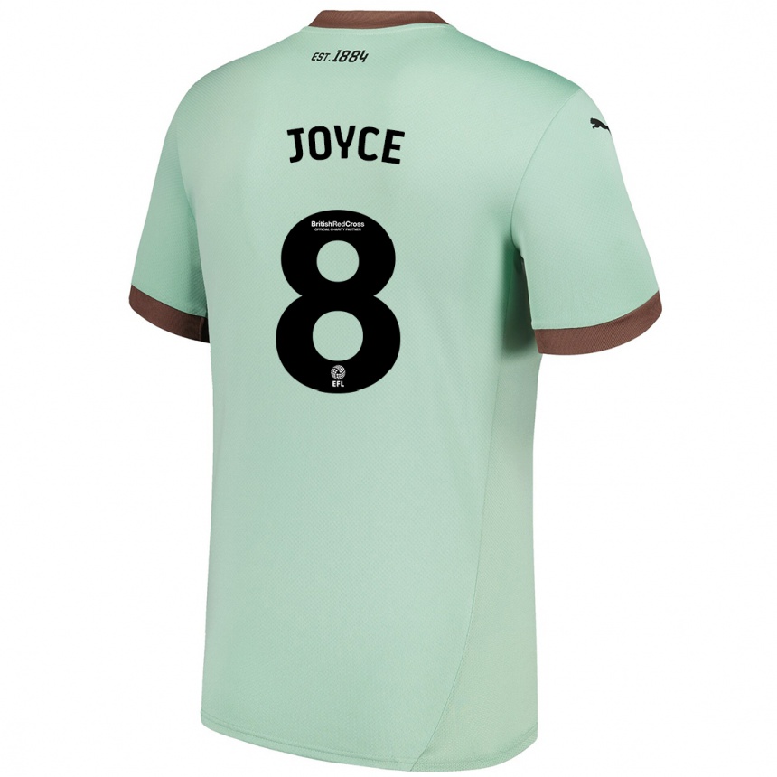 Moteriškas Emily Joyce #8 Šviesiai Žalia Išvykos Marškinėliai 2024/25 T-Shirt