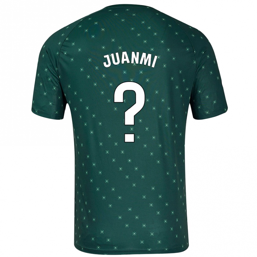 Moteriškas Juanmi García #0 Tamsiai Žalia Išvykos Marškinėliai 2024/25 T-Shirt