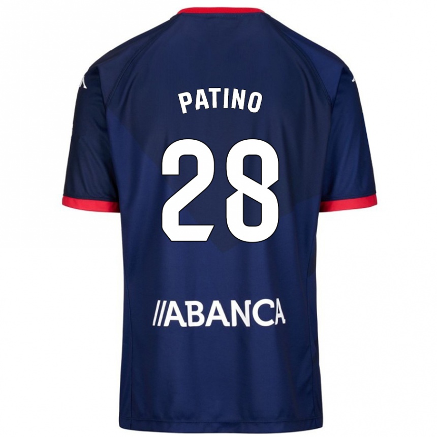 Vaikiškas Charlie Patino #28 Tamsiai Mėlyna Išvykos Marškinėliai 2024/25 T-Shirt