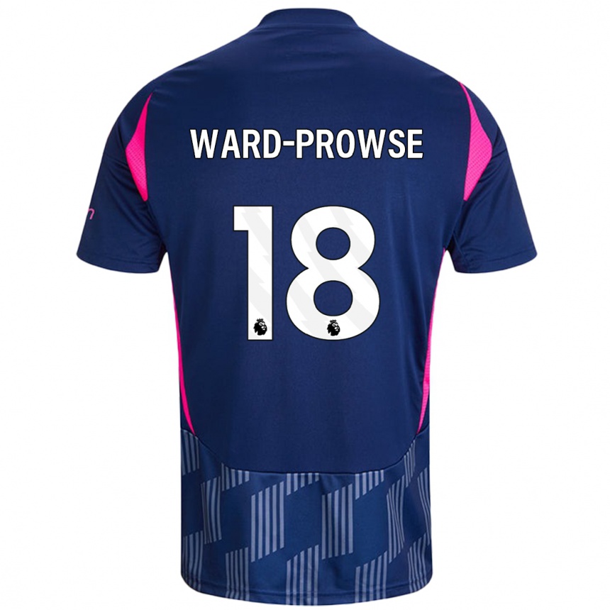 Vaikiškas James Ward-Prowse #18 Karališkoji Mėlyna Rožinė Išvykos Marškinėliai 2024/25 T-Shirt