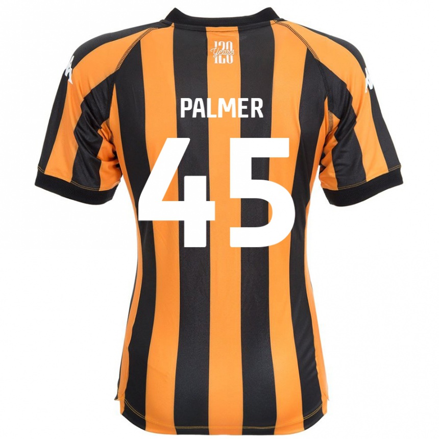 Vaikiškas Kasey Palmer #45 Juodasis Gintaras Namų Marškinėliai 2024/25 T-Shirt