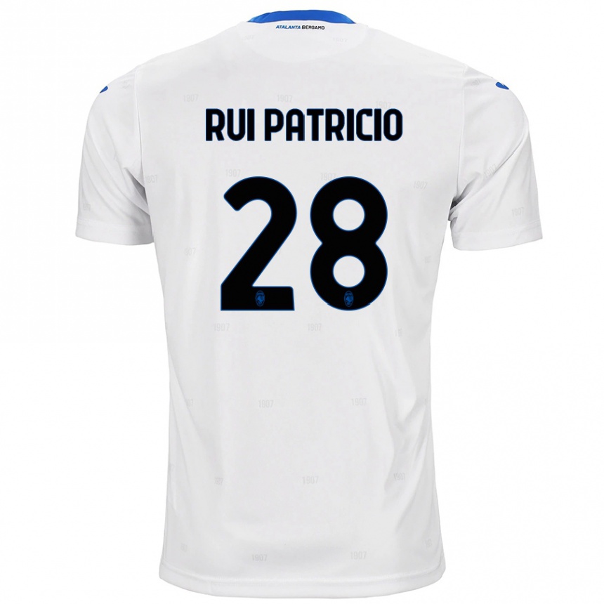 Vaikiškas Rui Patrício #28 Baltas Išvykos Marškinėliai 2024/25 T-Shirt