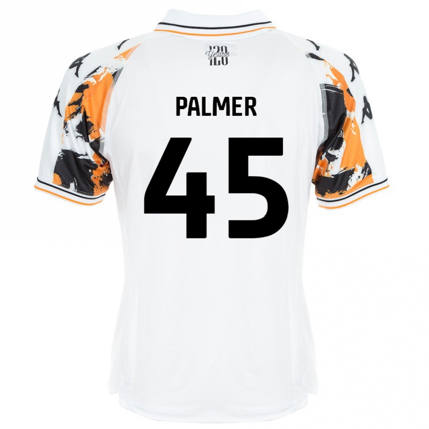 Vaikiškas Kasey Palmer #45 Baltas Išvykos Marškinėliai 2024/25 T-Shirt