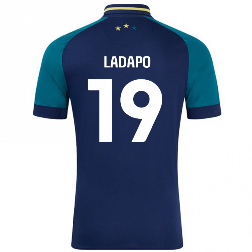 Vaikiškas Freddie Ladapo #19 Navy Tamsiai Žalia Išvykos Marškinėliai 2024/25 T-Shirt