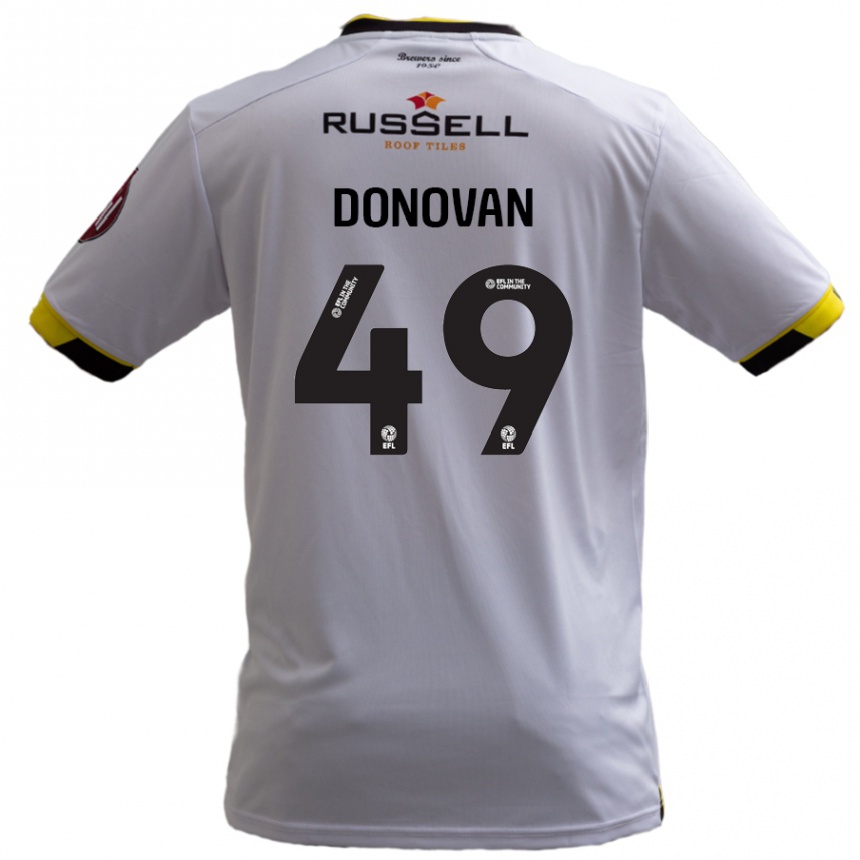 Vaikiškas Romelle Donovan #49 Baltas Išvykos Marškinėliai 2024/25 T-Shirt