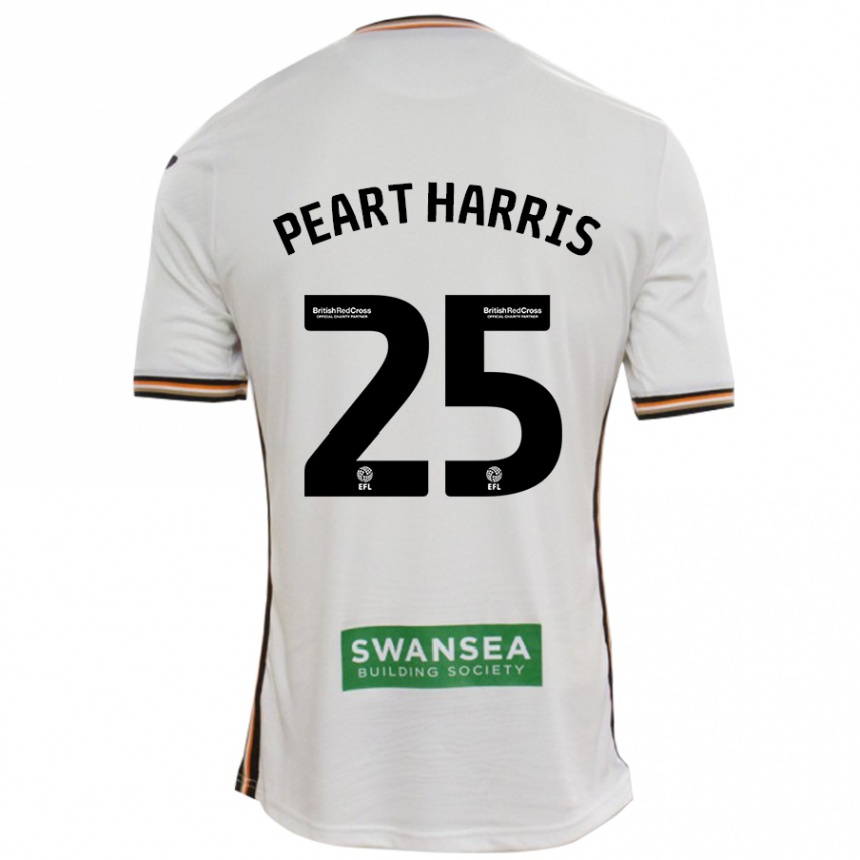 Vaikiškas Myles Peart-Harris #25 Baltas Namų Marškinėliai 2024/25 T-Shirt