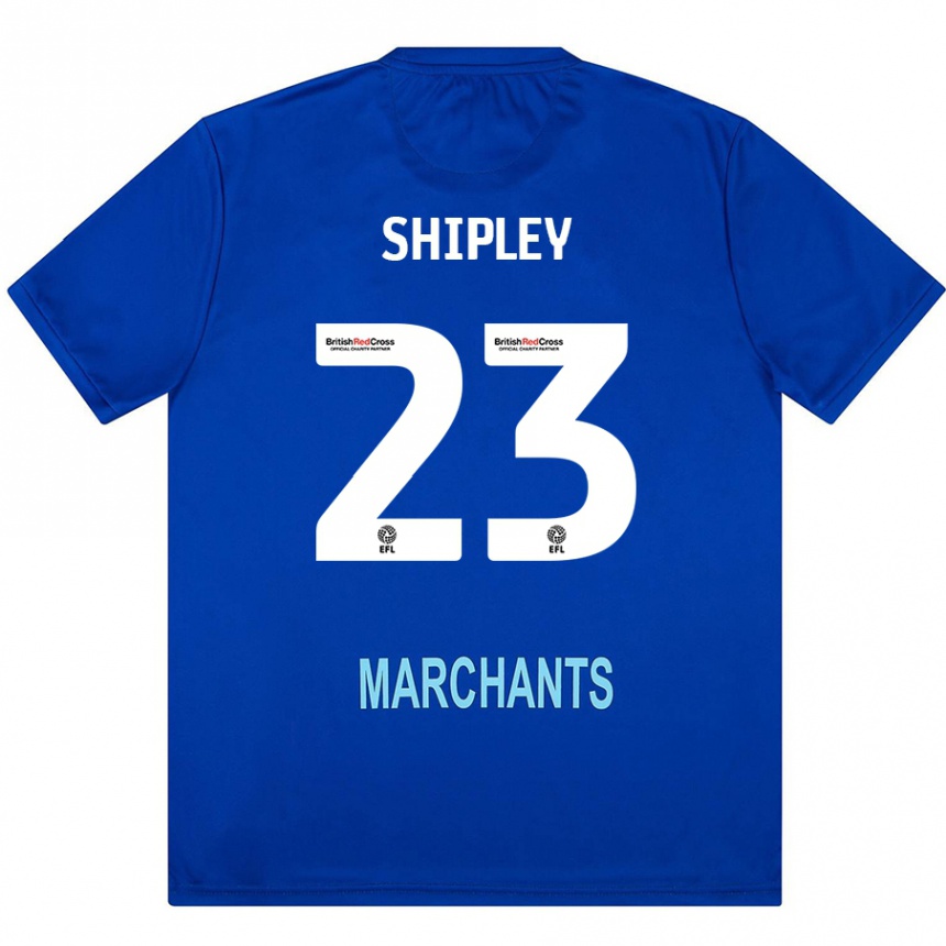 Vaikiškas Lewis Shipley #23 Žalia Išvykos Marškinėliai 2024/25 T-Shirt