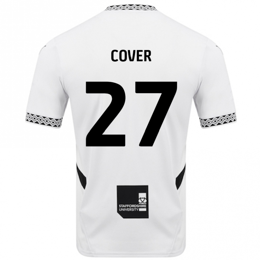 Moteriškas Brandon Cover #27 Baltas Namų Marškinėliai 2024/25 T-Shirt